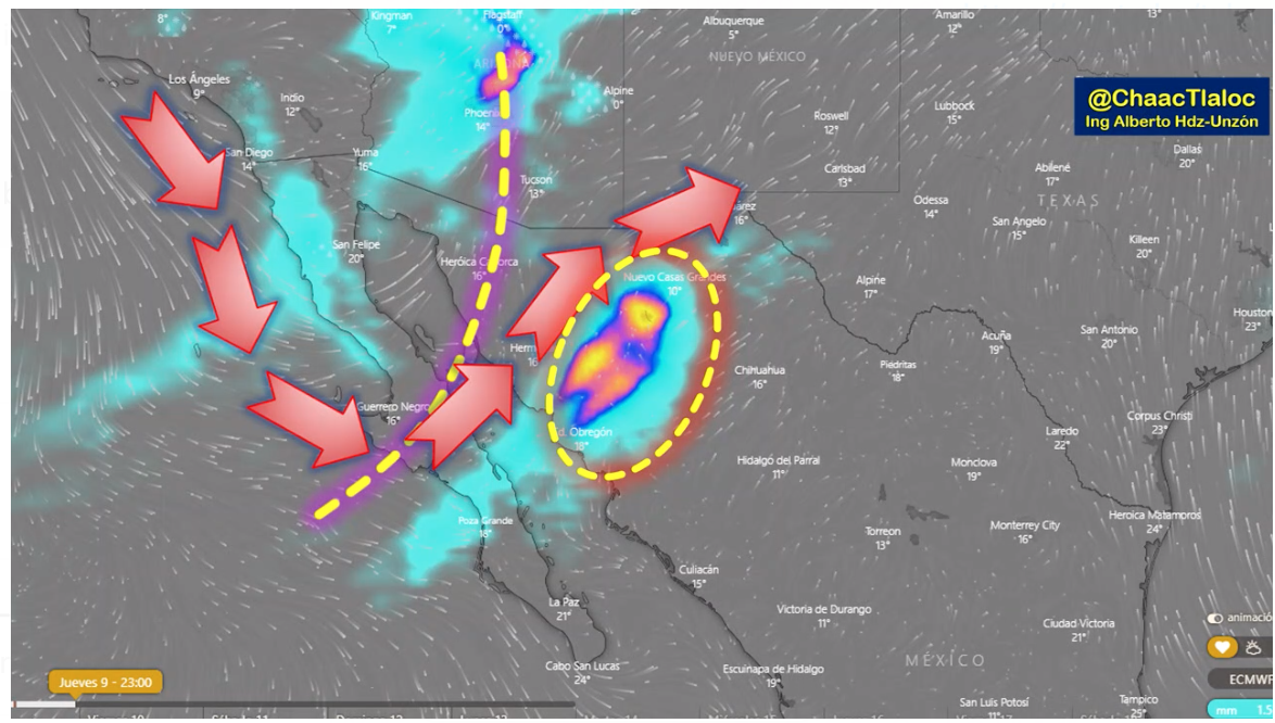 Pronóstico del clima para el 09-12-2021