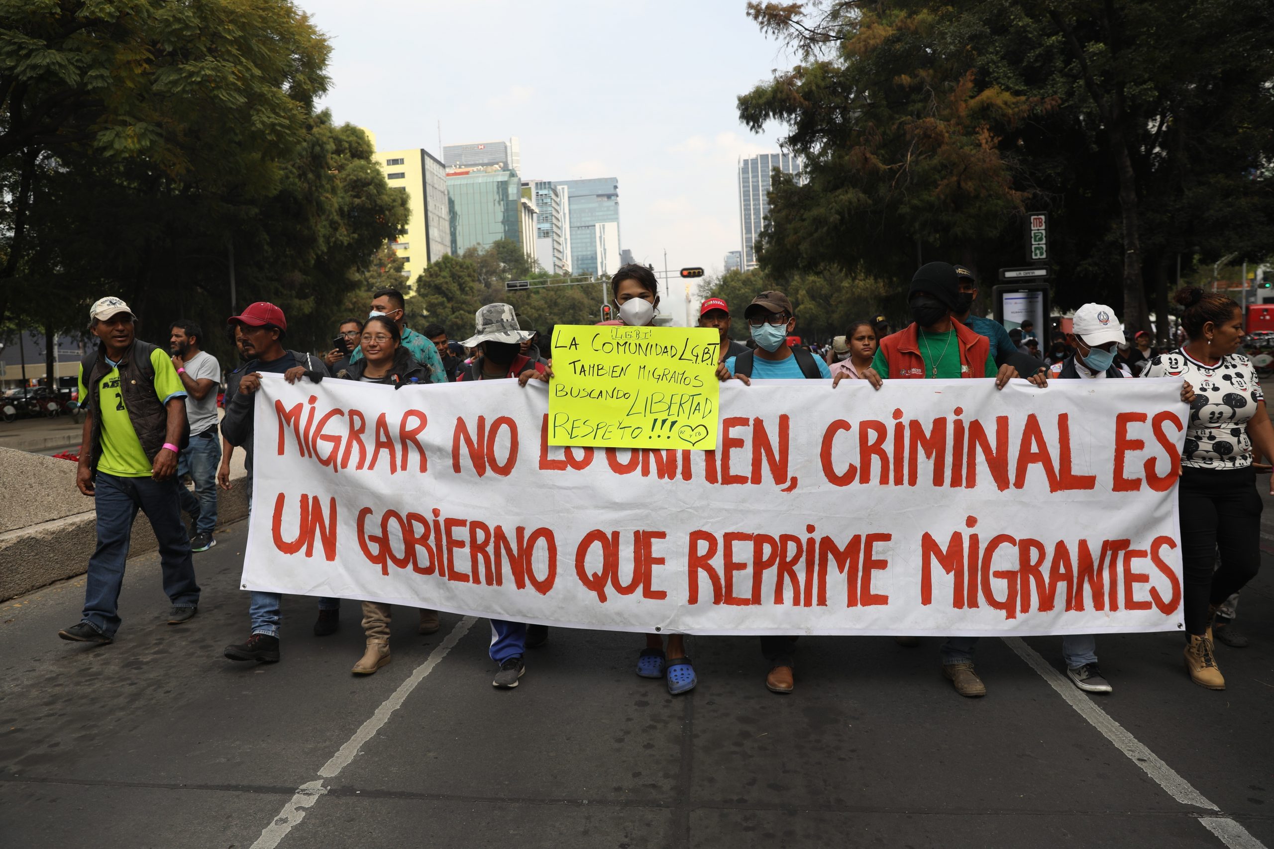 Caravana marcha en Ciudad de México por el Día del Migrante Caravana marcha en Ciudad de México por el Día del Migrante