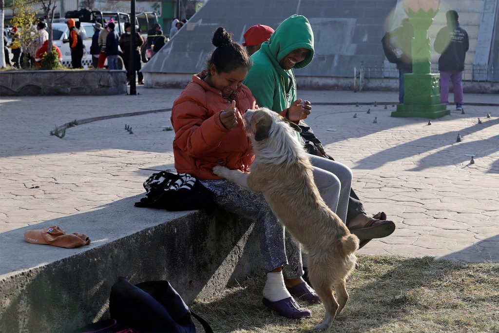 Caravana migrante descansa en Puebla tras mil kilómetros de avance - caravana-migrante1-1024x683