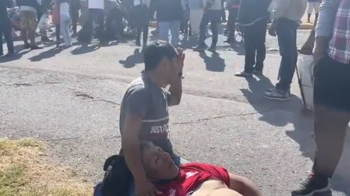 Confrontación en la México-Puebla por migrantes atropellados Confrontación en la México-Puebla por migrantes atropellados