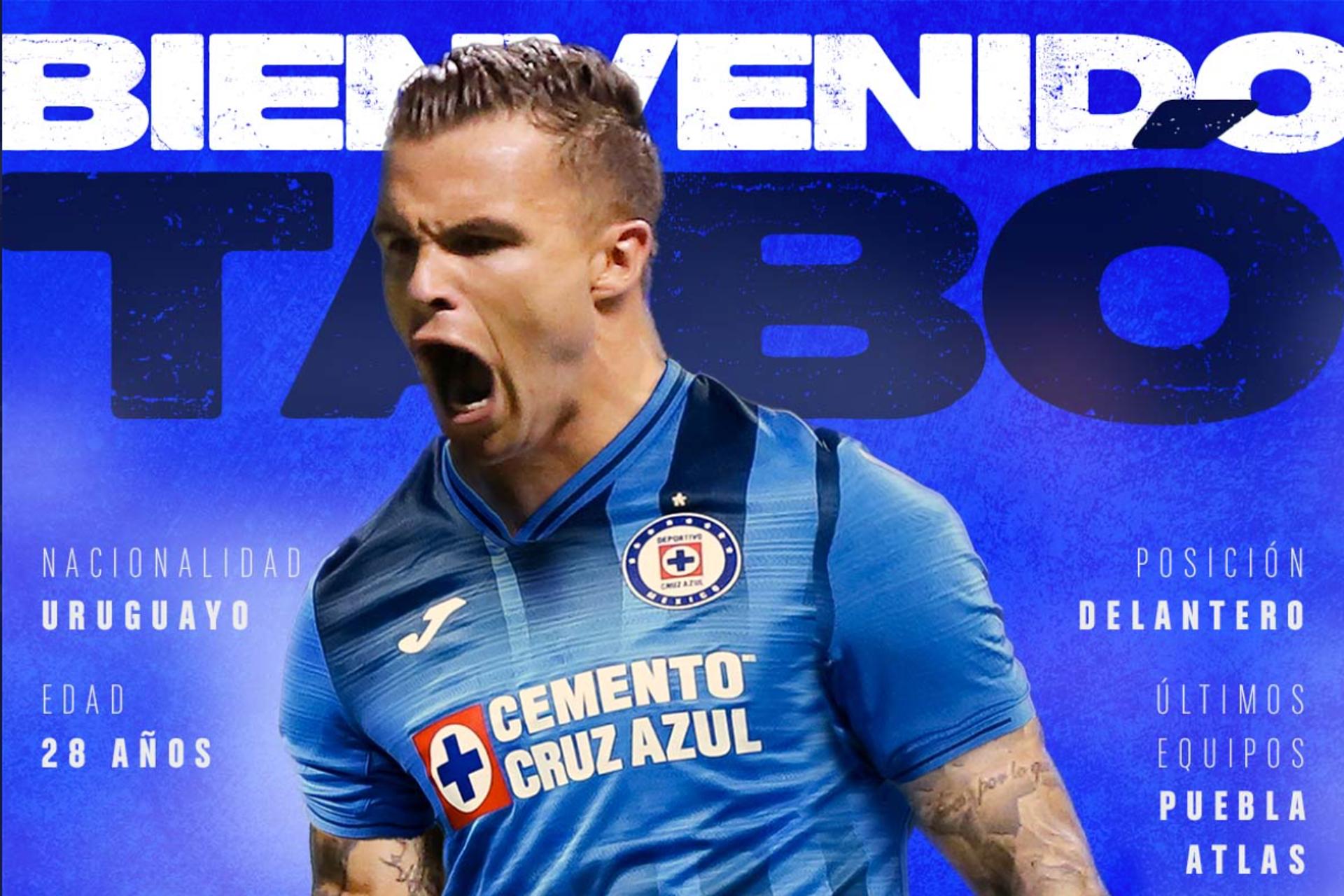 Oficial: Christian Tabó es nuevo jugador de Cruz Azul