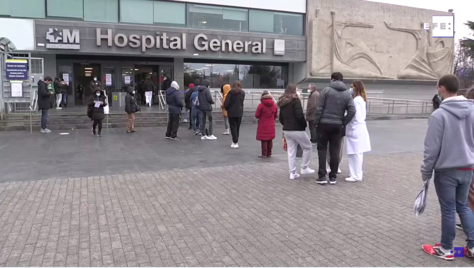 España, en el máximo de incidencia de COVID-19 en toda la pandemia