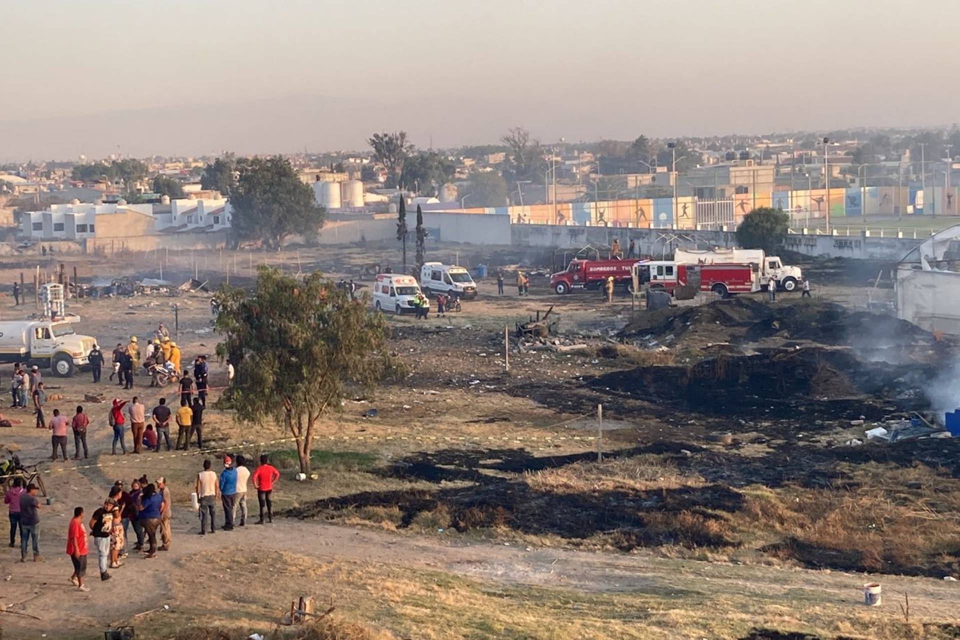 #Video Explosión de polvorín en Tultepec, Edomex, deja al menos dos muertos