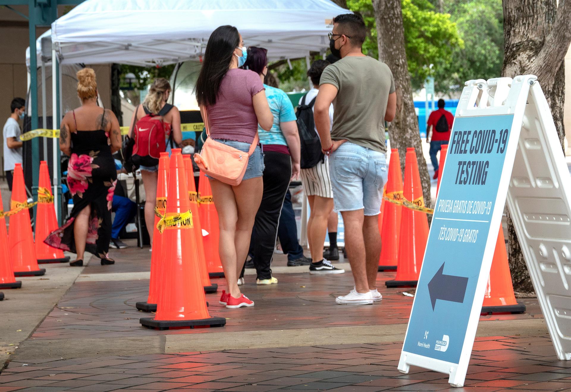 Florida rompe récord de contagios en un día con 31 mil 758 nuevos Florida rompe récord de contagios en un día con 31 mil 758 nuevos