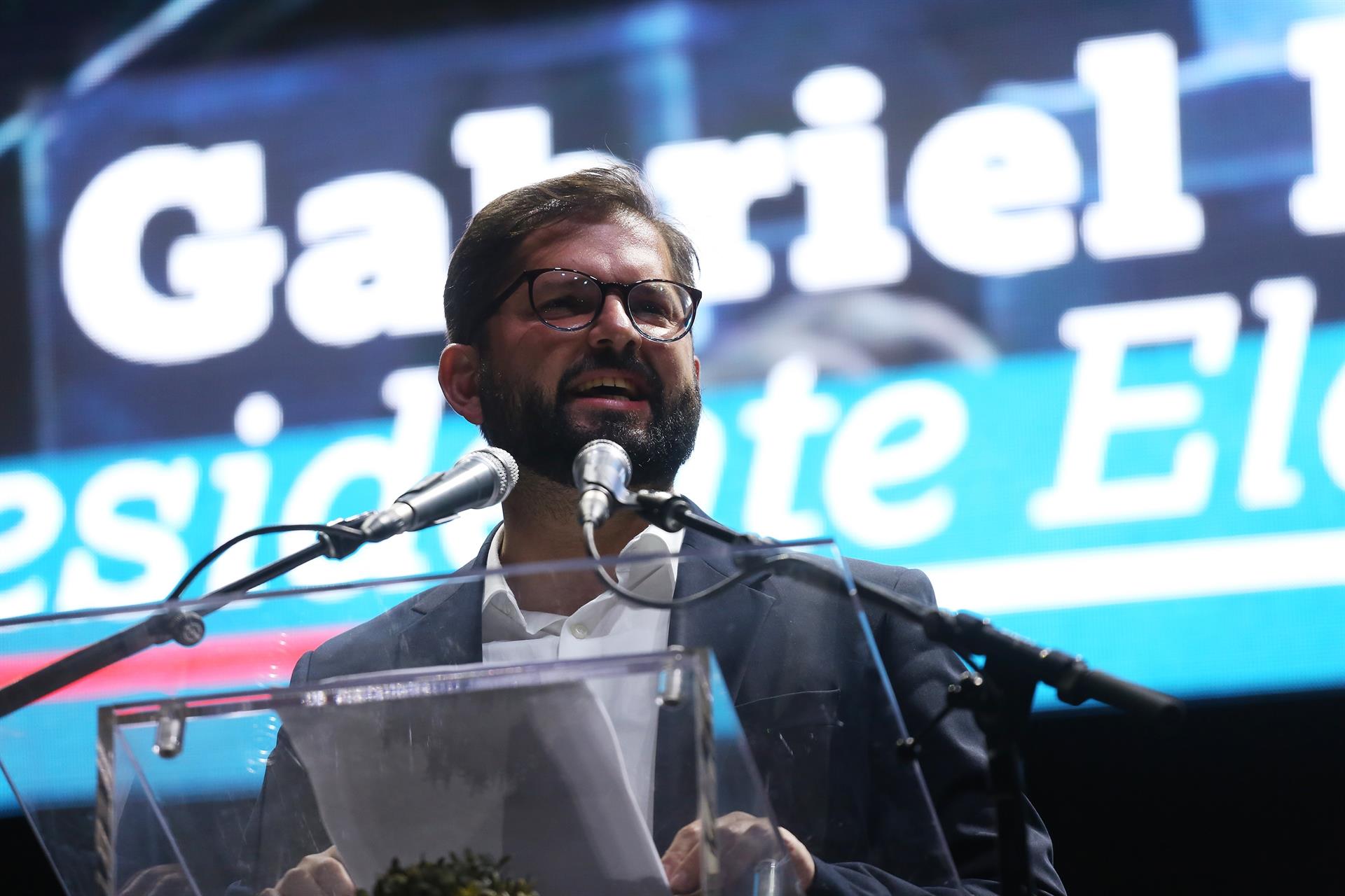 Estados Unidos felicita a Boric y espera seguir trabajando con Chile por la seguridad Estados Unidos felicita a Boric y espera seguir trabajando con Chile por la seguridad