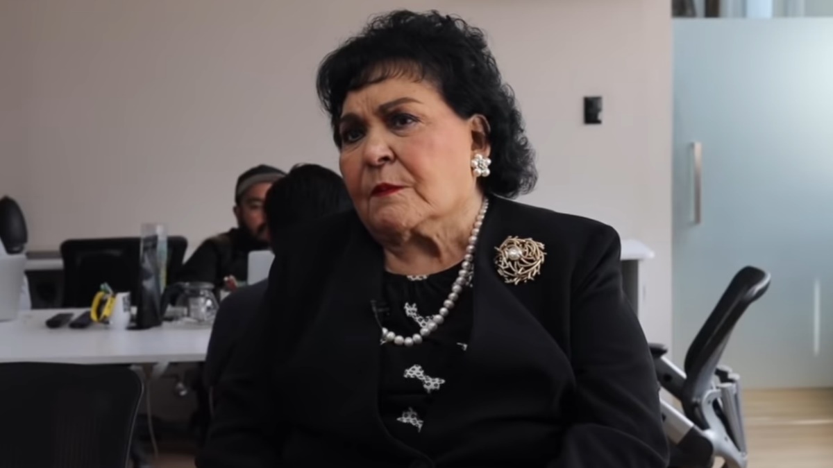 Aquí el 11 de diciembre de 2019, la última gran entrevista de Carmen Salinas