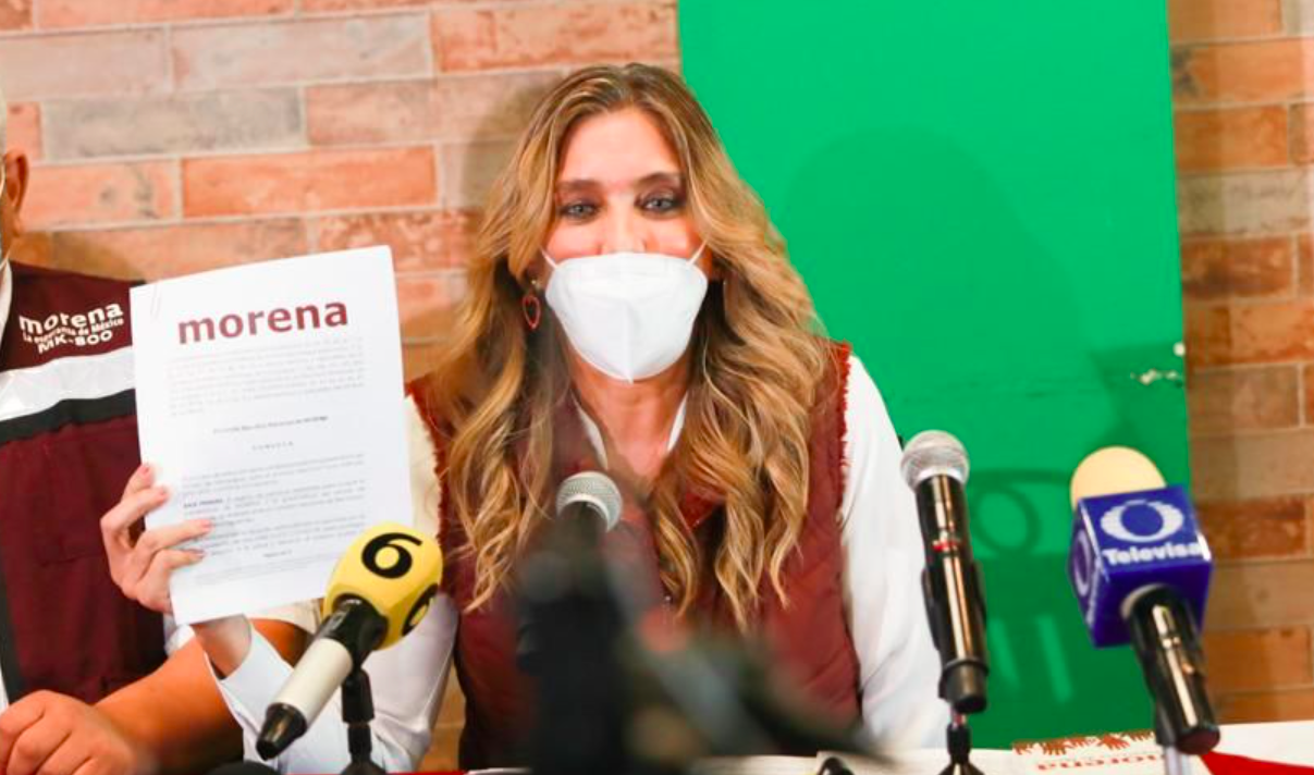 Precandidata a gubernatura de Tamaulipas por Morena impugna elección interna; acusa “simulación”