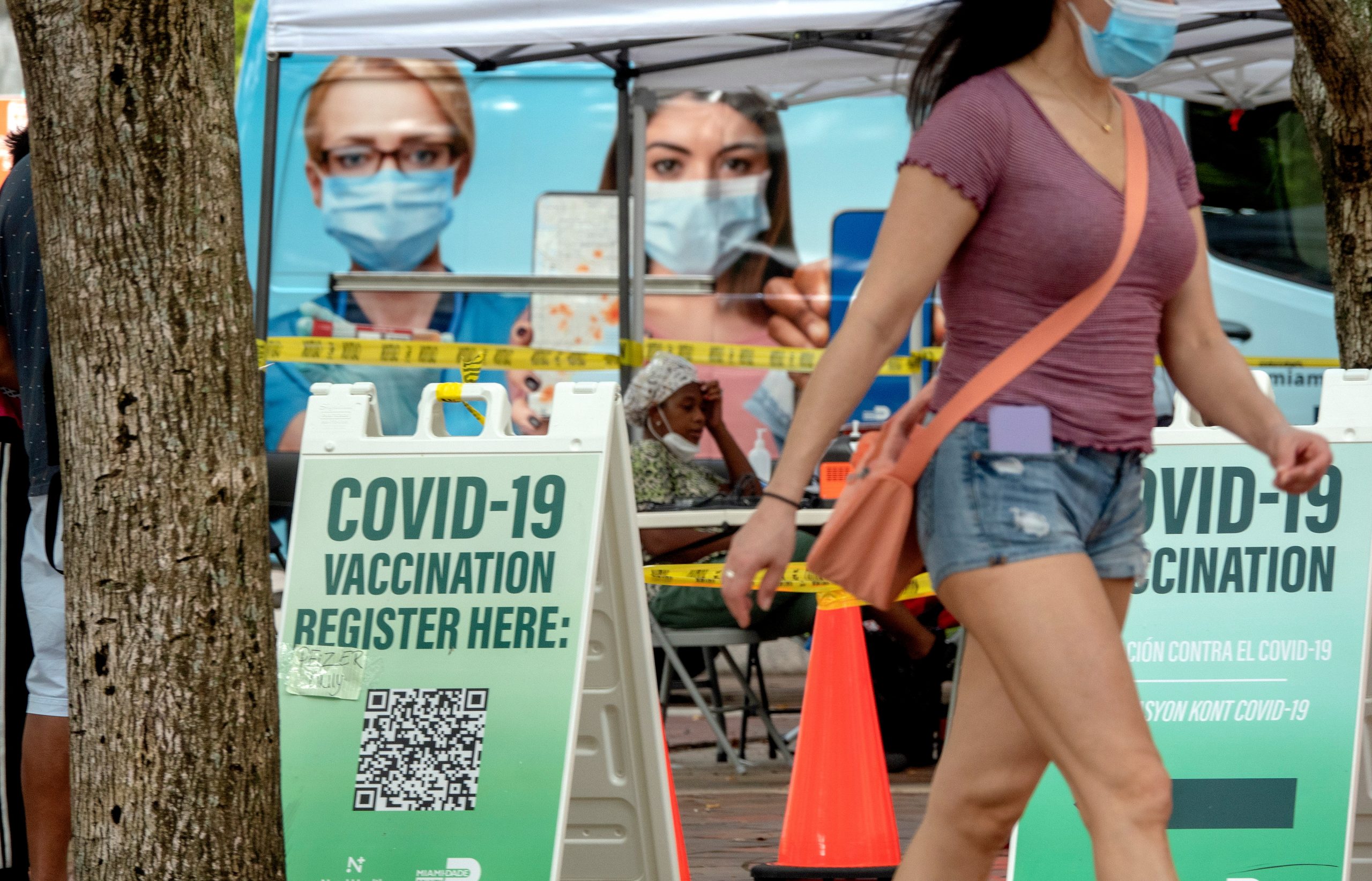 Florida en alerta por el repunte de contagios diarios por coronavirus Florida en alerta por el repunte de contagios diarios por coronavirus