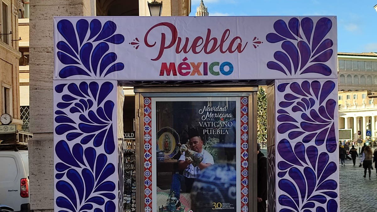 Puebla adorna la Navidad en los Museos Vaticanos