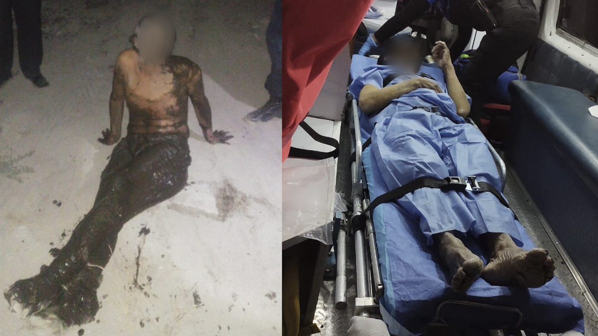 Rescatan en Neza a hombre que llevaba tres días atrapado en pantano Rescatan en Neza a hombre que llevaba tres días atrapado en pantano