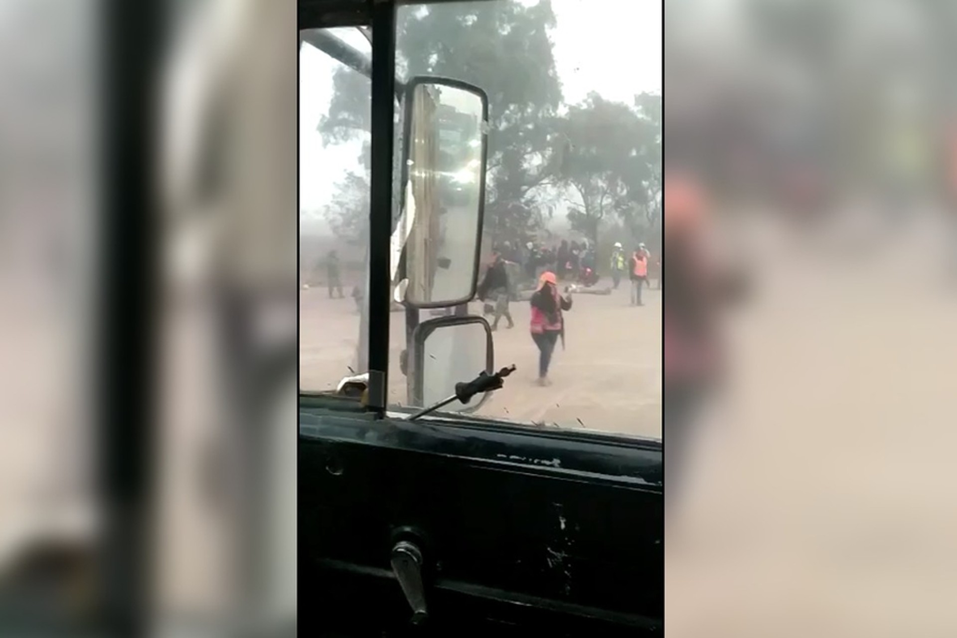 Accidente en aeropuerto de Santa Lucía dejó 27 trabajadores heridos Accidente en aeropuerto de Santa Lucía dejó 27 trabajadores heridos