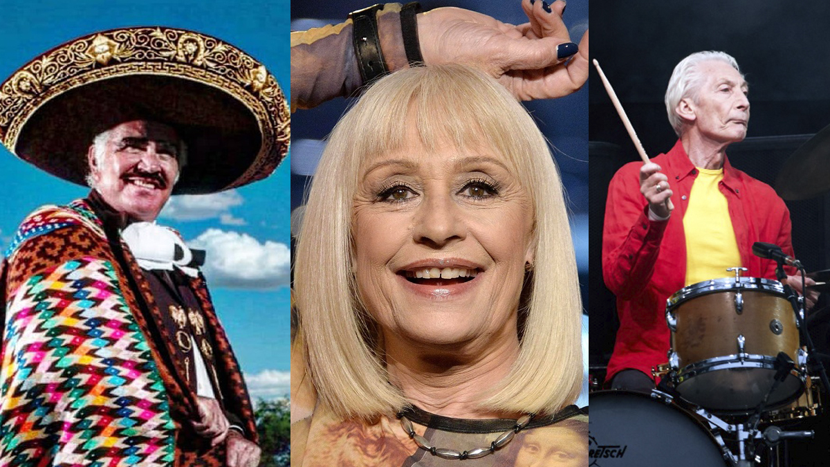 De Charlie Watts a Vicente Fernández, las celebridades que murieron en 2021