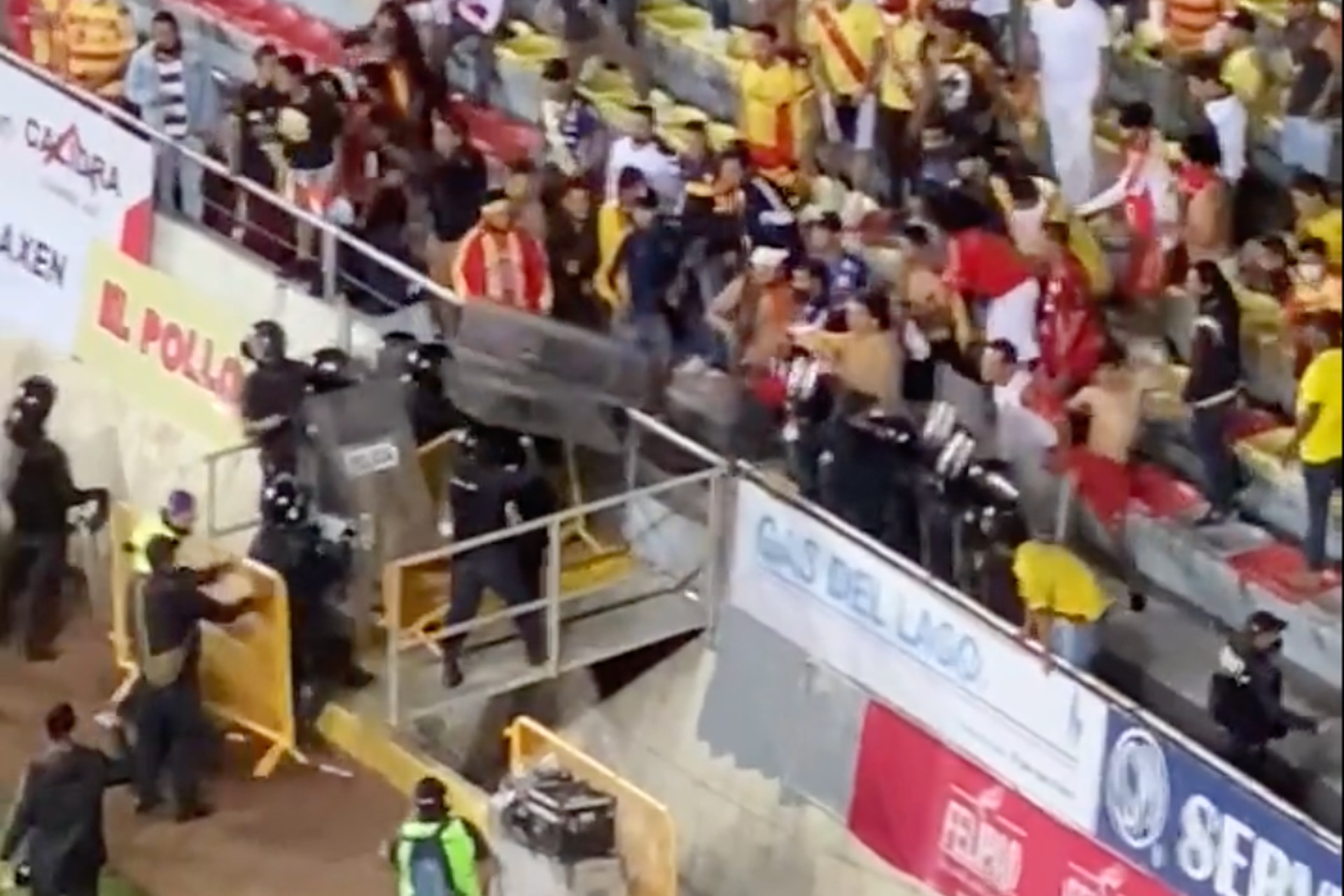#Video Aparecen grito homofóbico y la violencia en la Liga Expansión MX
