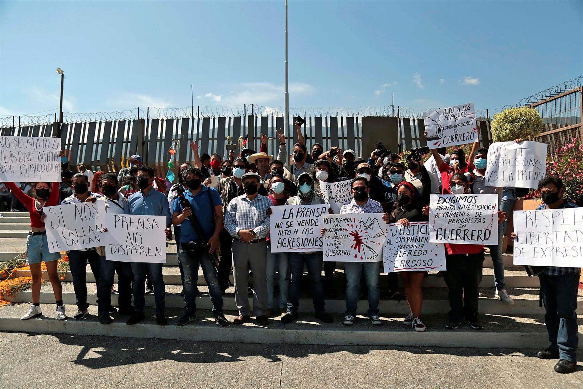 ONU-DH pide garantizar libertad y seguridad para periodistas en México