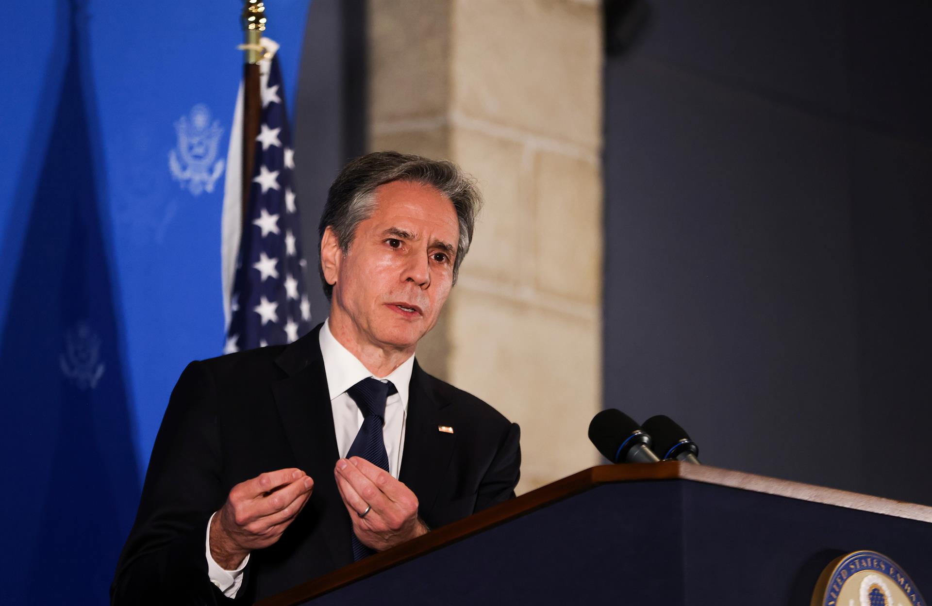 EE.UU. insiste en que aún es posible una “solución diplomática” sobre Ucrania