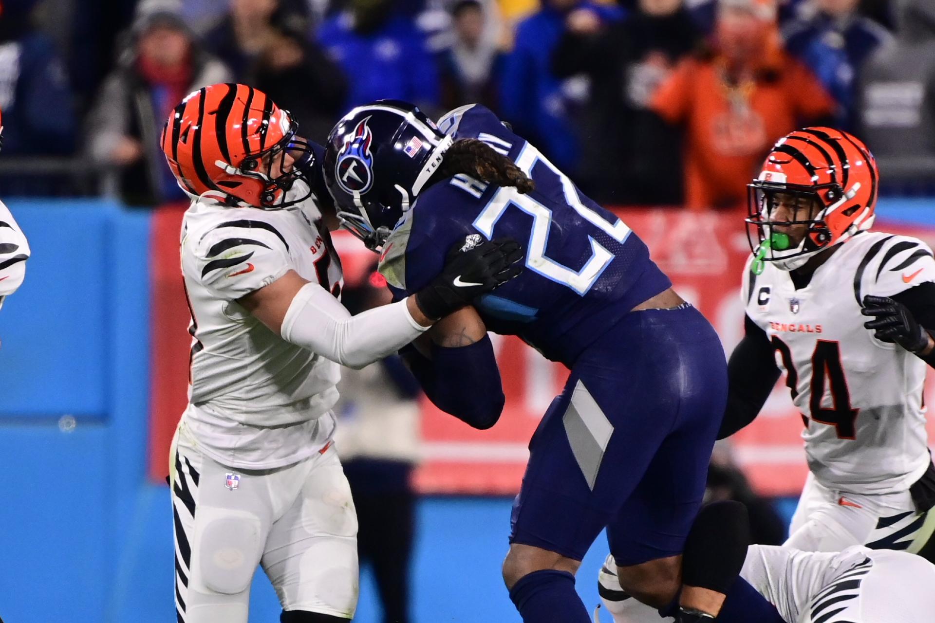 Bengals ganan a Titans y rompen sequía de 33 años sin ir a final de AFC