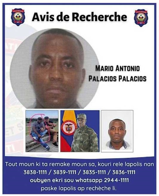 Detienen en Miami a presunto implicado en asesinato del presidente de Haití - boletin-de-busqueda-de-presunto-implicado-en-asesinato-del-presidente-de-haiti