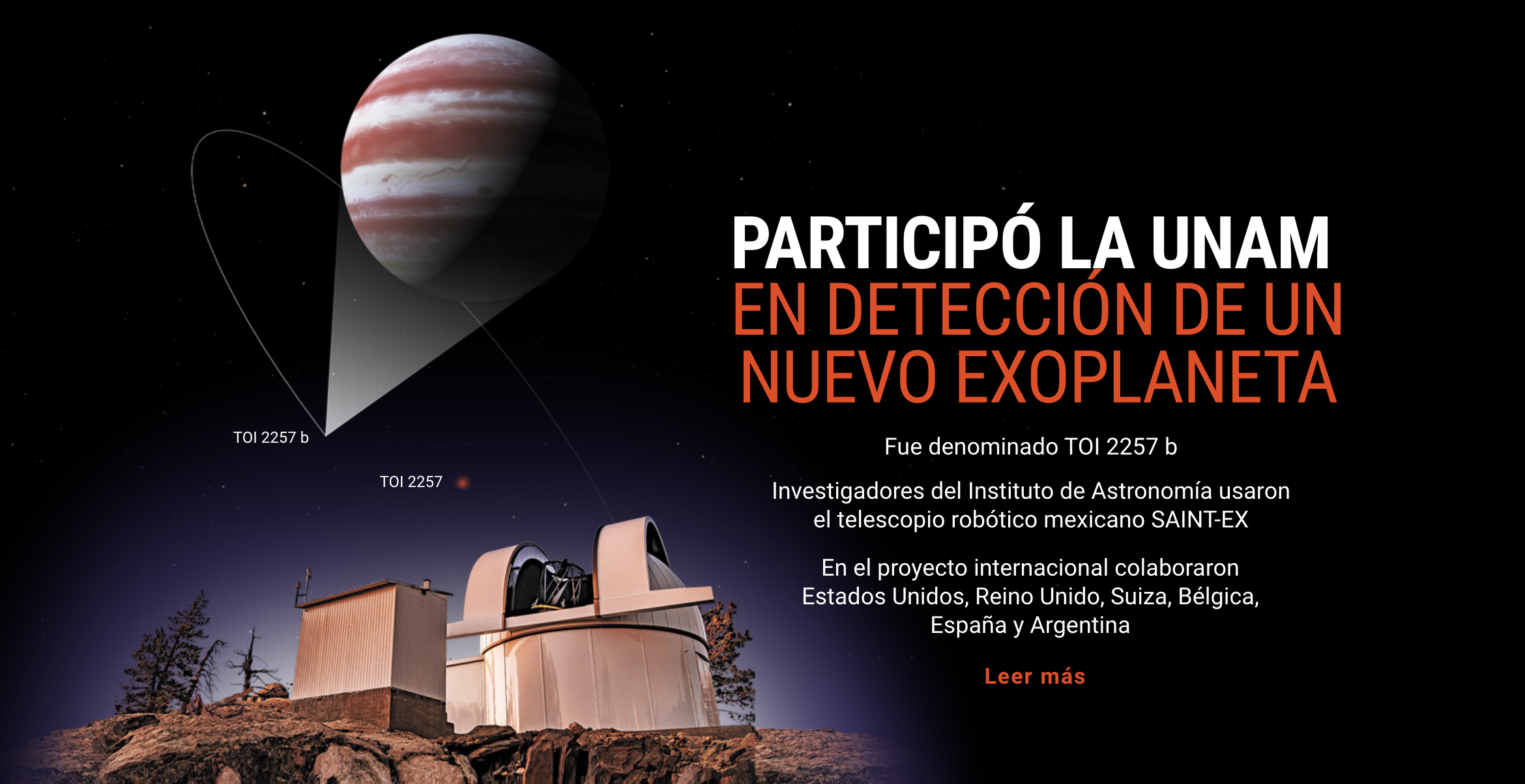 Participó UNAM En Detección De Nuevo Exoplaneta (Gaceta)