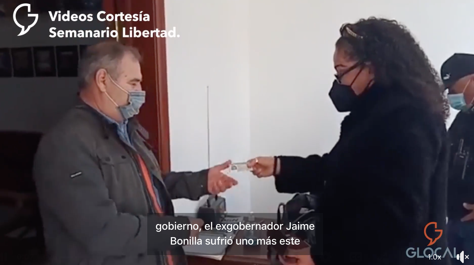 Así fue el embargo comercial al canal de televisión del exgobernador Jaime Bonilla Valdez