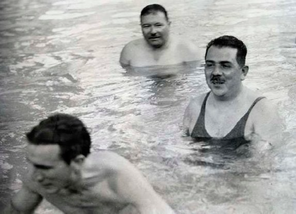 Los presidentes de México en traje de baño y ejercitándose Los presidentes de México en traje de baño y ejercitándose