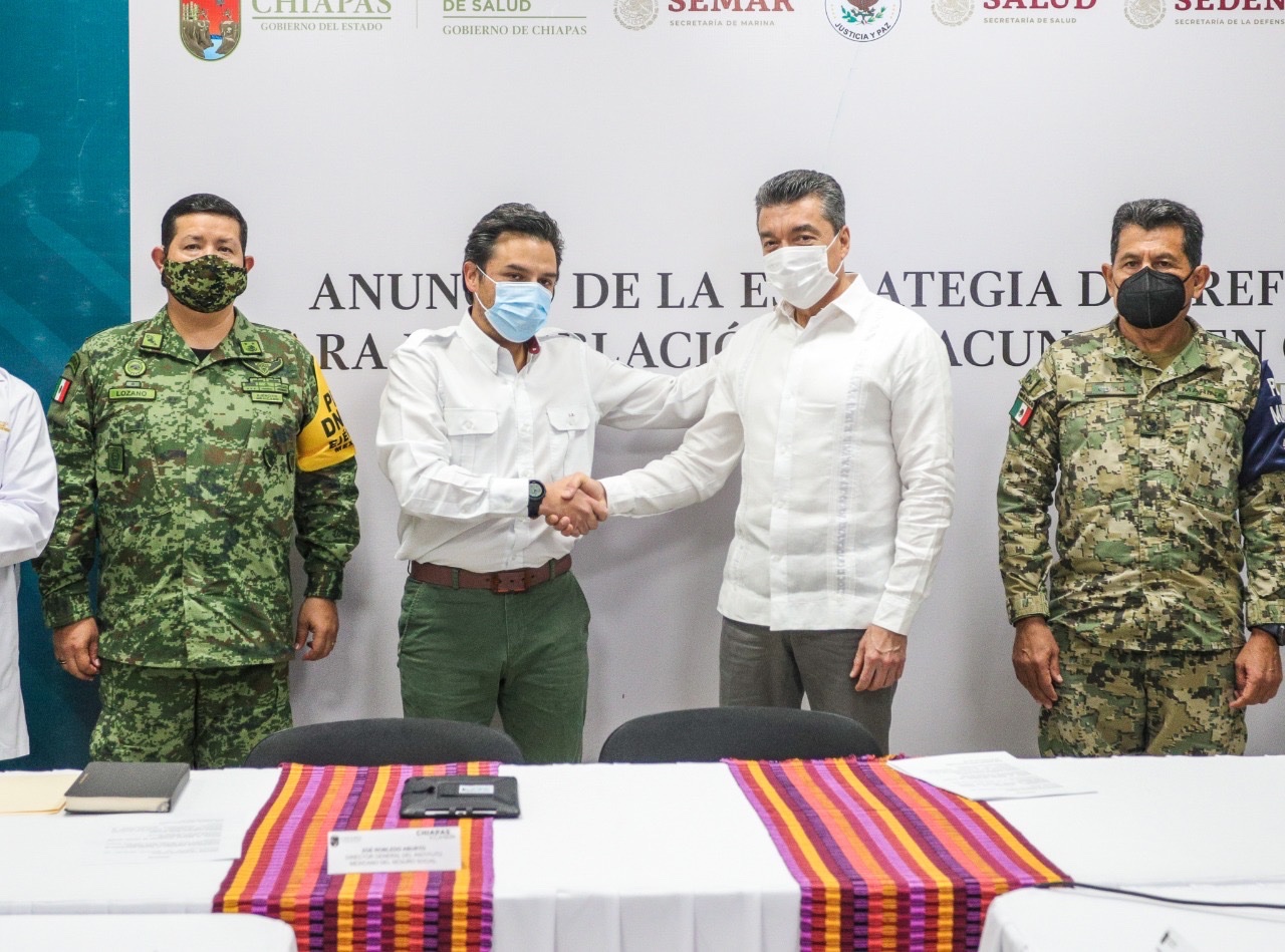 IMSS implementa Plan de refuerzo para población no vacunada en Chiapas