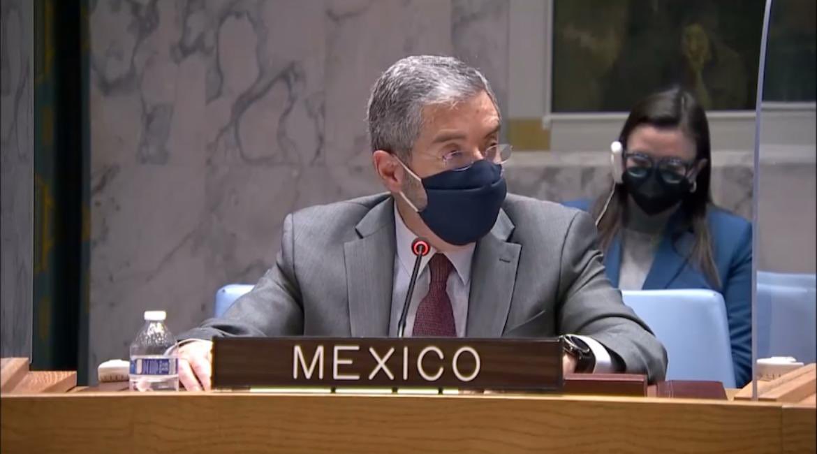 “No existe una solución militar para Ucrania”, sentencia México ante ONU