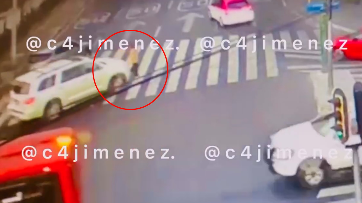 #Video Así fue el accidente en el que Facundo Rosas atropelló a una mujer #Video Así fue el accidente en el que Facundo Rosas atropelló a una mujer