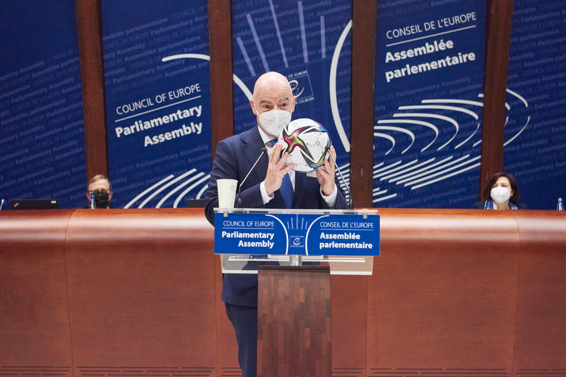 En Europa hay Mundial todas las semanas porque están los mejores: Infantino