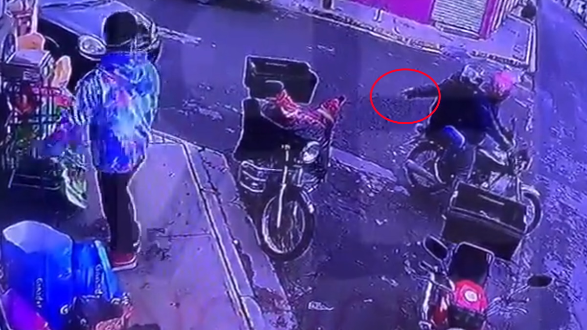#Video Balean a repartidor de cerveza en Guadalupe, Nuevo León