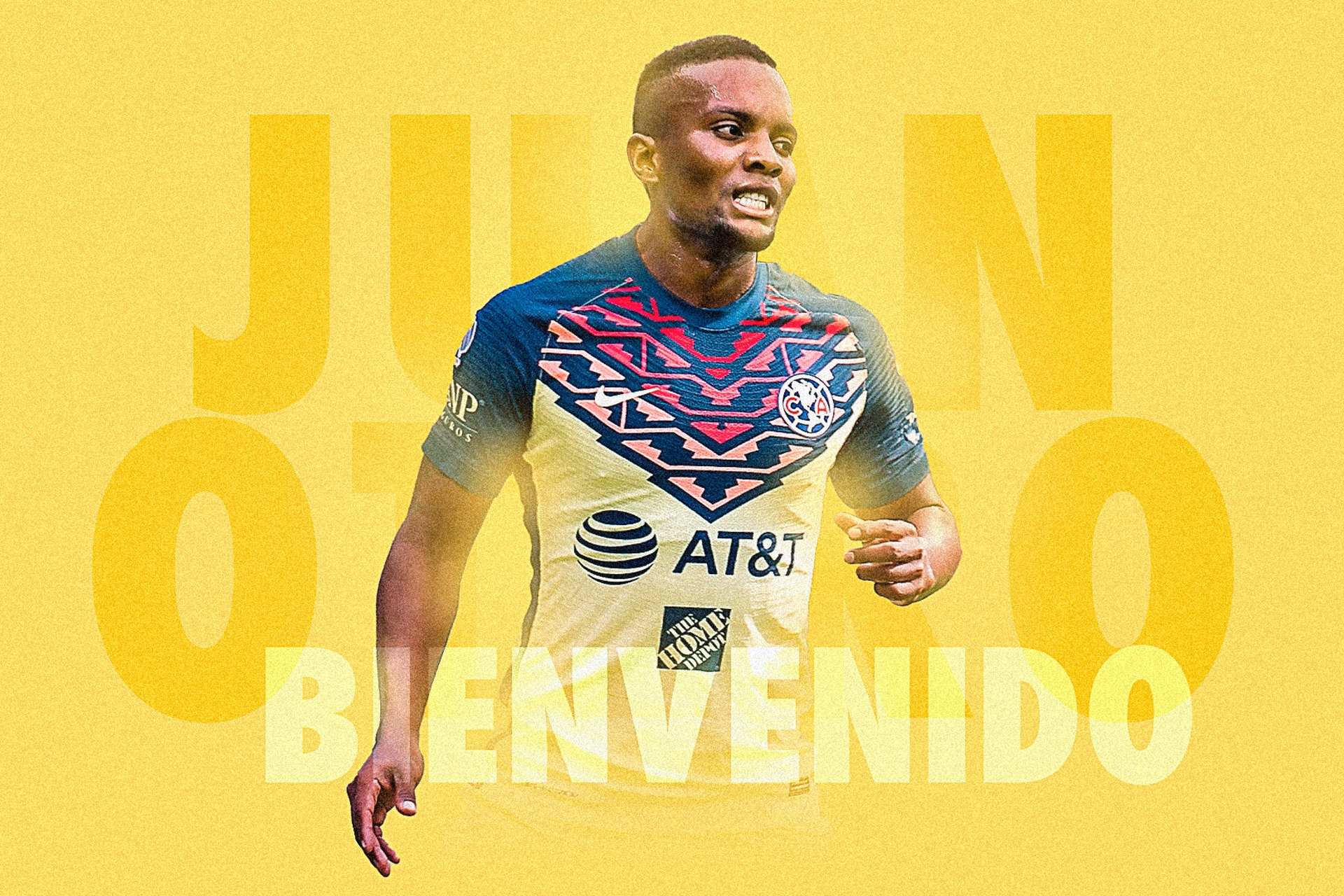 Juan Otero, nuevo futbolista del América