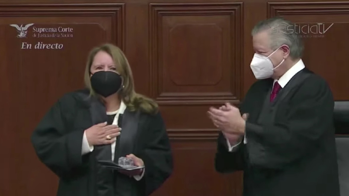 Loretta Ortiz asume como ministra de la Suprema Corte