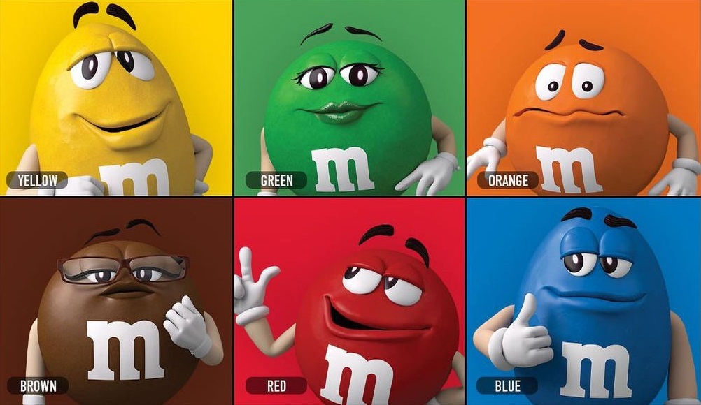 Renuevan imagen a personajes de M&M’S para hacerlos más inclusivos