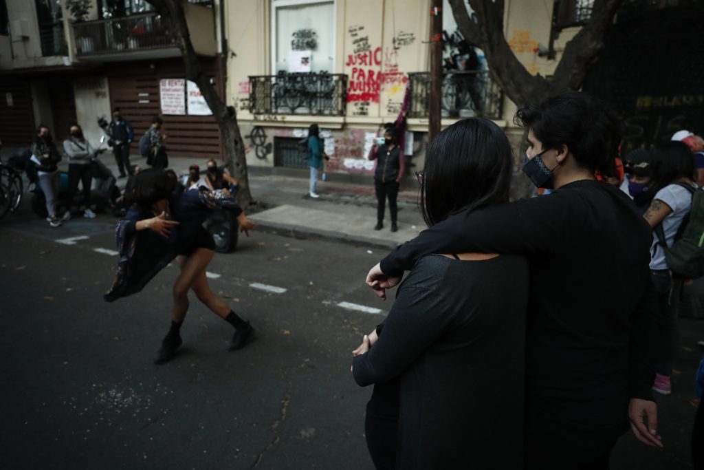 Protestan en Ciudad de México por asesinato de pareja de lesbianas en Chihuahua - protesta-lesbianas2-1024x683