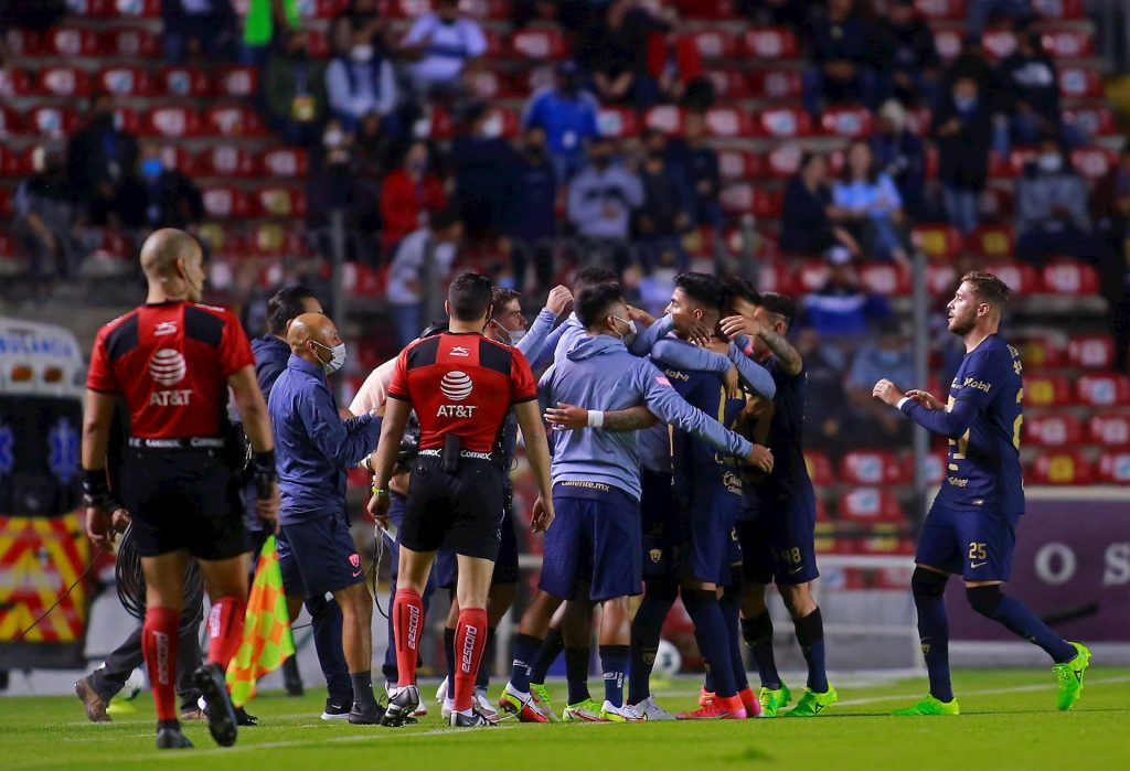 Pumas derrota a Querétaro y afianza el liderato en el Clausura 2022 - pumas-queretaro-partido-14-01-2022-3-1024x699