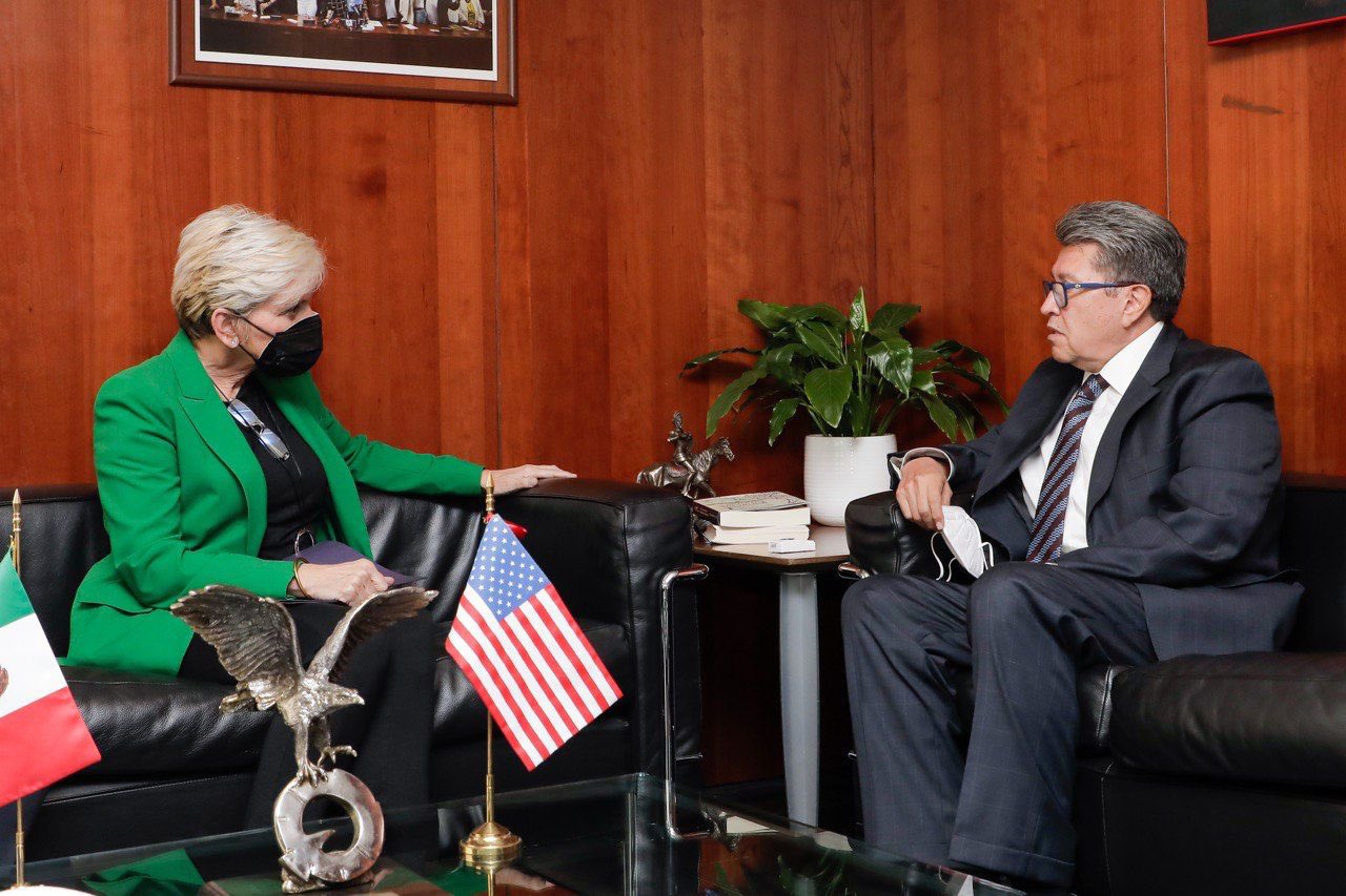 Ricardo Monreal sostiene diálogo “constructivo” con secretaria de Energía de EE.UU.