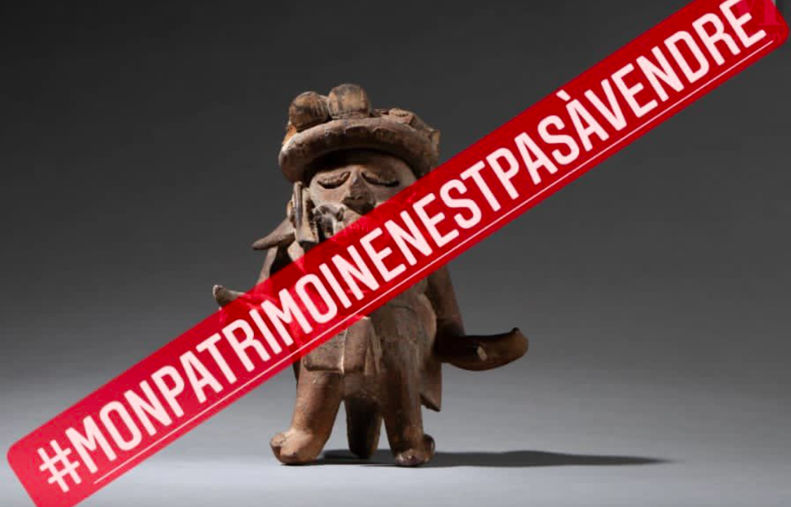 Denuncian subasta de piezas arqueológicas de México en París