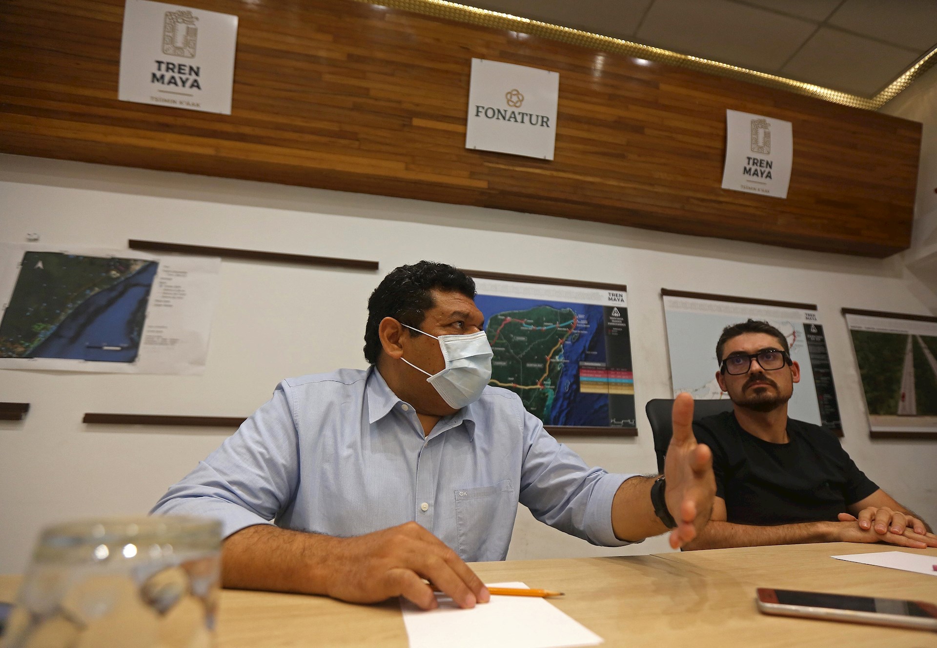 AMLO niega distanciamiento con Javier May, encargado del Tren Maya AMLO niega distanciamiento con Javier May, encargado del Tren Maya