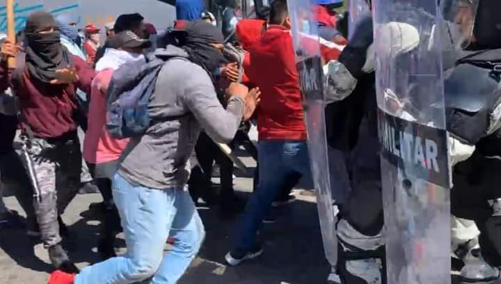 Lo que no se vio del la violencia en la caseta de Palo Blanco el viernes