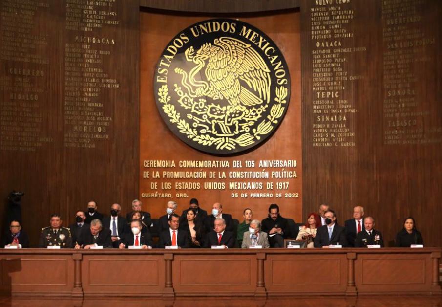 105 Aniversario de la Promulgación de la Constitución Política de los Estados Unidos Mexicanos