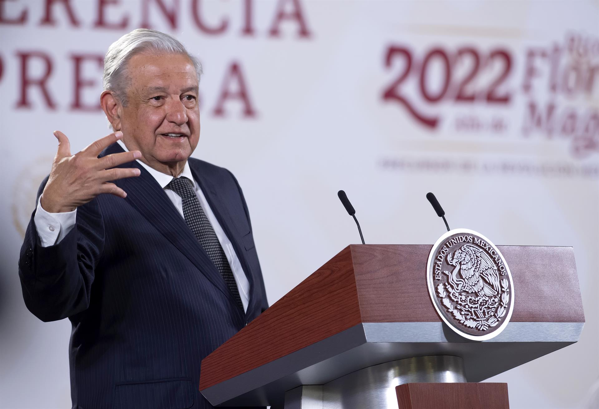 López Obrador descarta crisis energética en México por conflicto en Ucrania