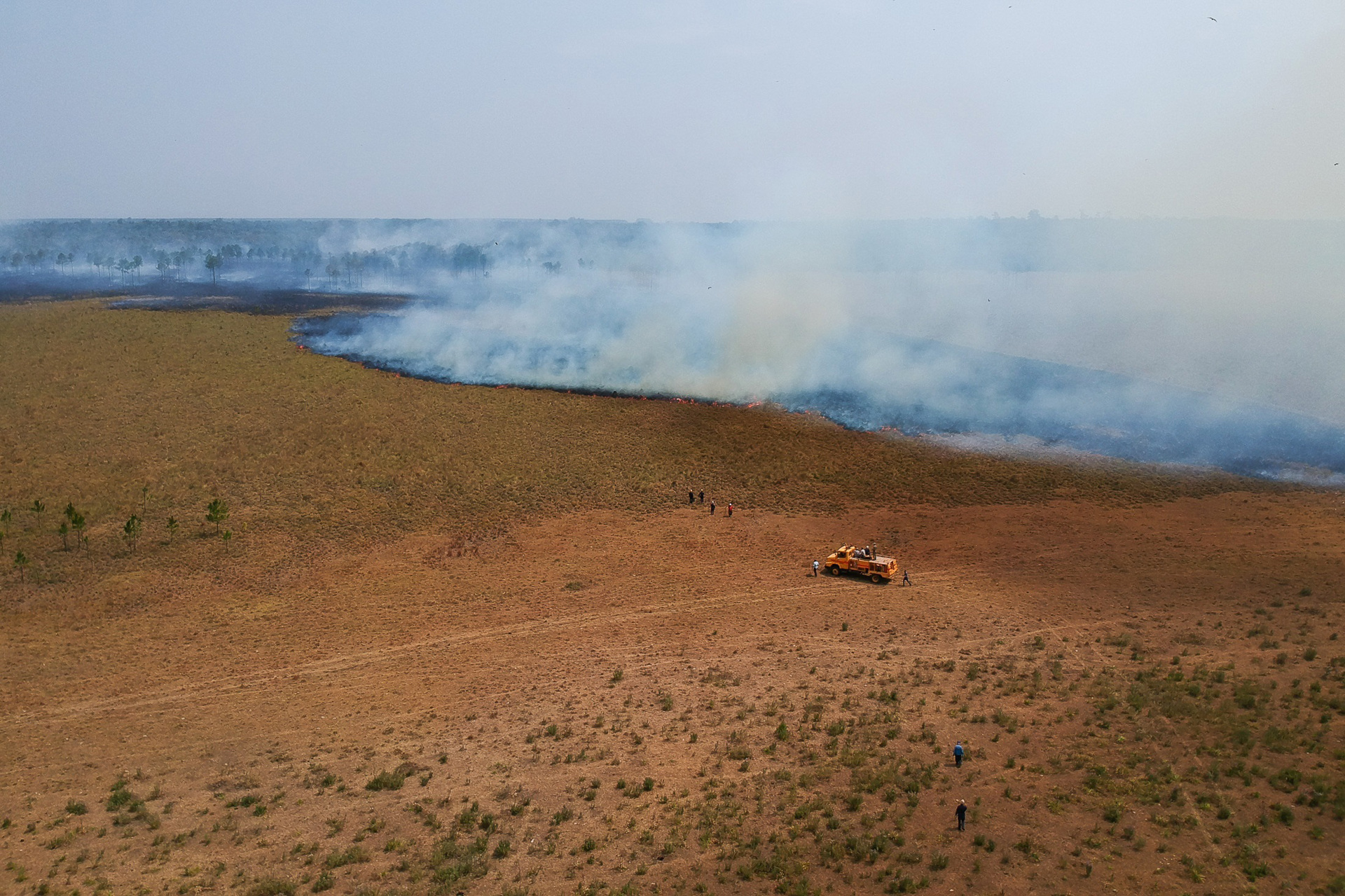 Incendios en noreste argentino destruyen casi el 9 % de la provincia de Corrientes Incendios en noreste argentino destruyen casi el 9 % de la provincia de Corrientes