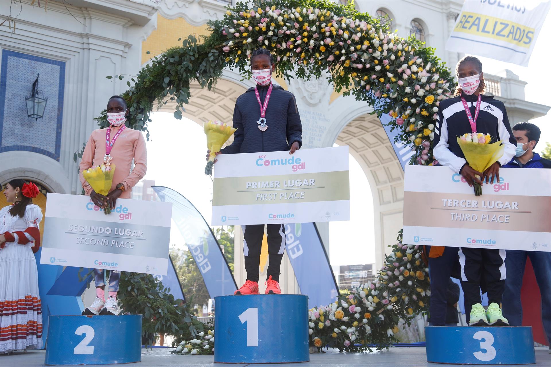 Keniano y etíope ganan el Medio Maratón de Guadalajara