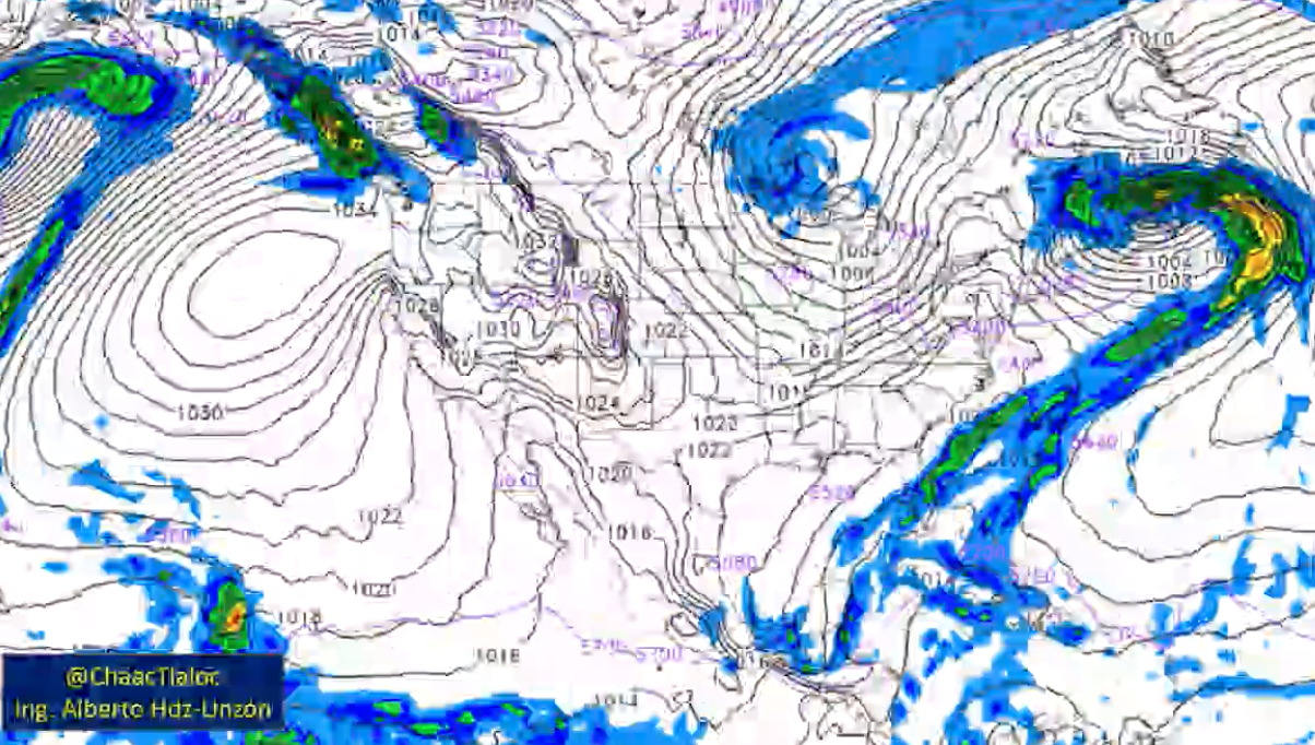 Alerta por posibles nevadas en ocho estados de México