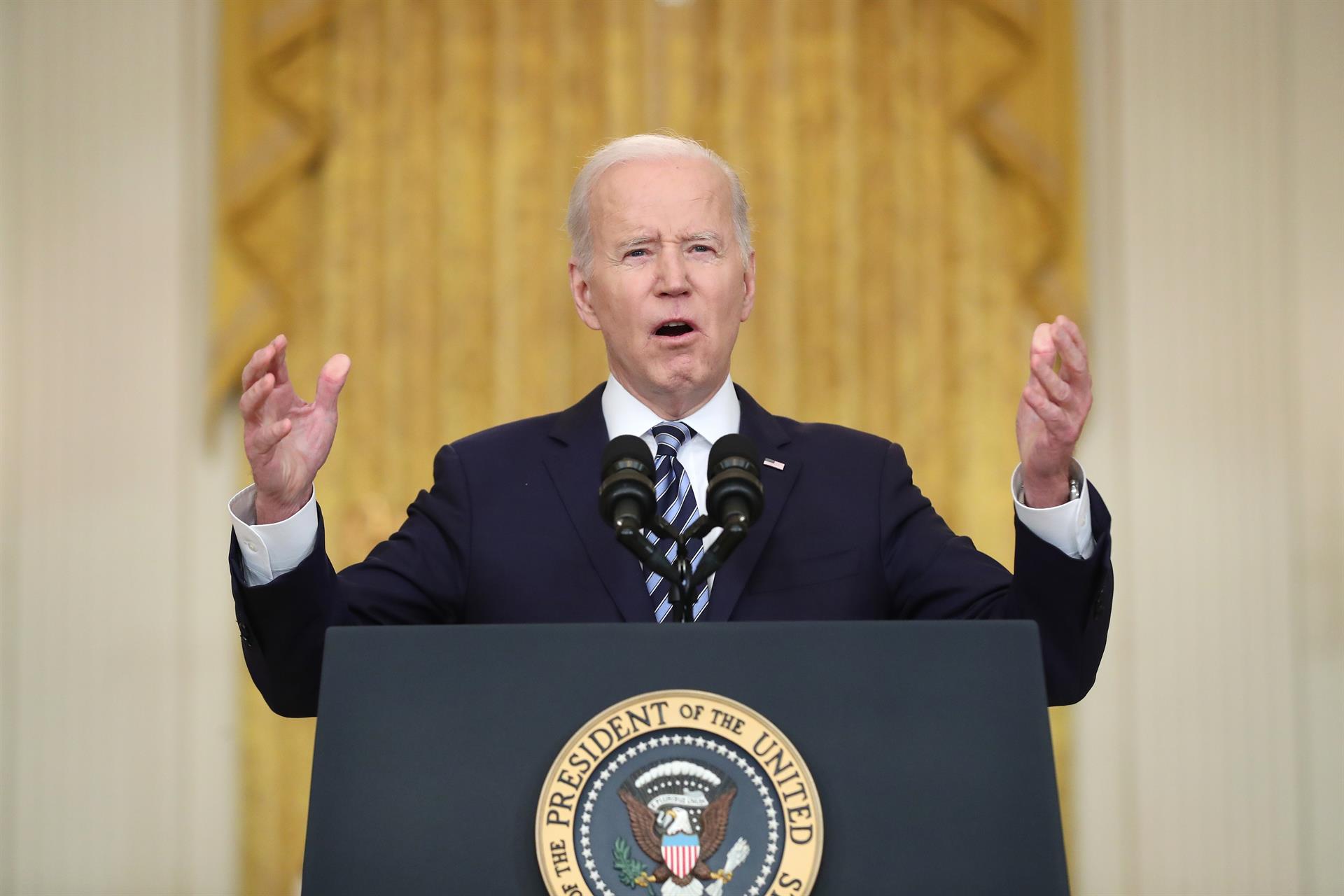 “Putin ha elegido esta guerra. Él y su país tendrán que soportar las consecuencias”: Joe Biden “Putin ha elegido esta guerra. Él y su país tendrán que soportar las consecuencias”: Joe Biden