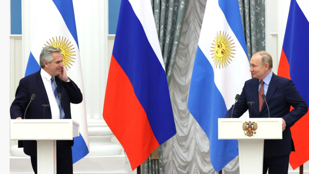 Argentina abre a Putin las puertas de América Latina
