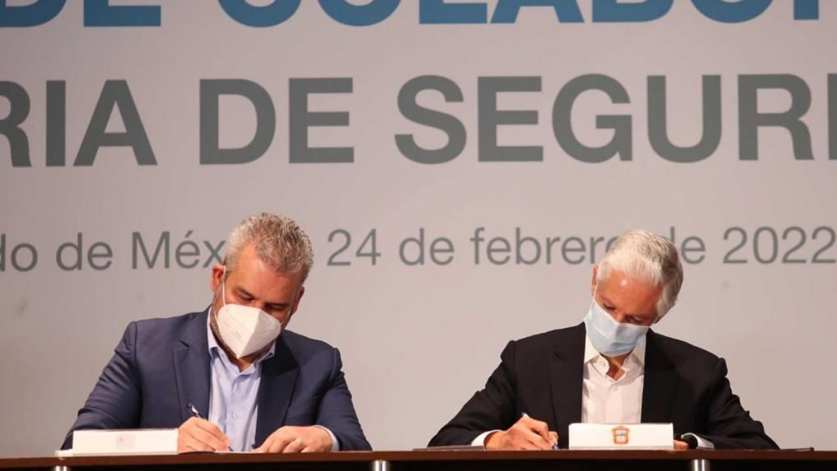 Estado de México y Michoacán acuerdan reforzar la seguridad en zona limítrofe Estado de México y Michoacán acuerdan reforzar la seguridad en zona limítrofe