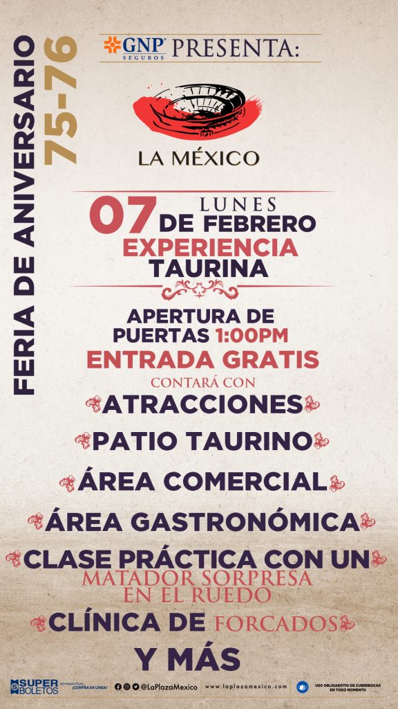 Destacan 'El Juli' y Roca Rey en feria de doble aniversario en La Plaza México - experiencia-taurina-7-febrero-576x1024