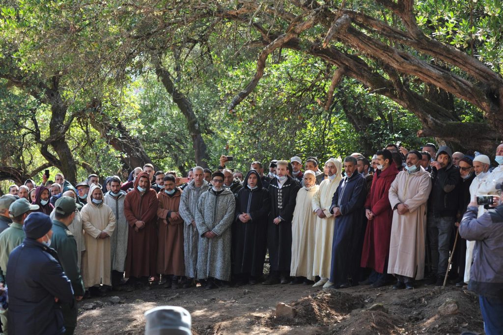 Entierran al niño Rayan rescatado sin vida de un pozo en Marruecos - funeral-del-nino-rayan-aourram-en-marruecos-1024x682