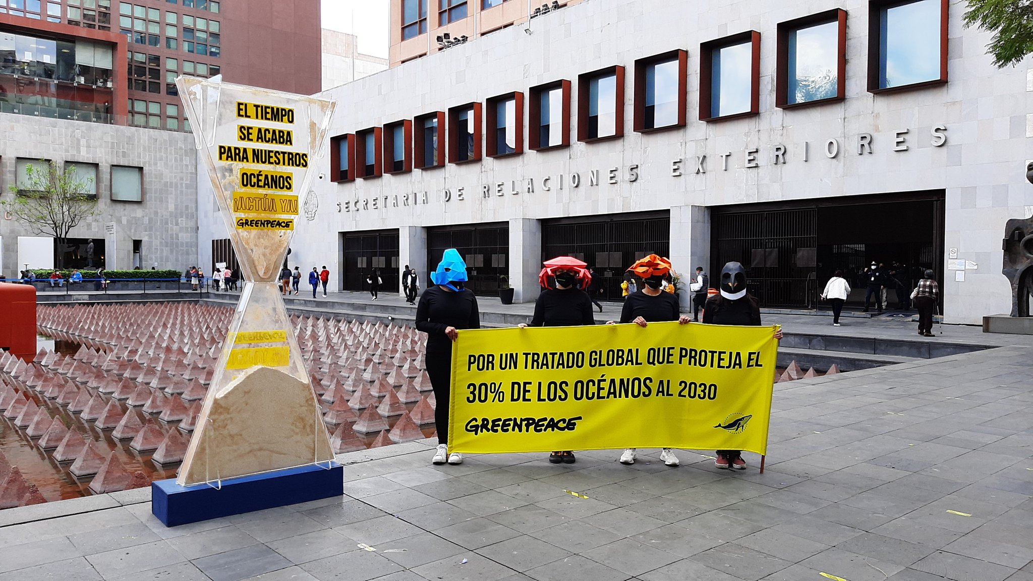 Greenpeace pide a México postura “ambiciosa” en Tratado Global de Océanos Greenpeace pide a México postura “ambiciosa” en Tratado Global de Océanos