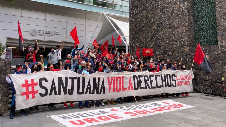 SUTNotimex cumple dos años en huelga por acoso laboral de Sanjuana Martínez